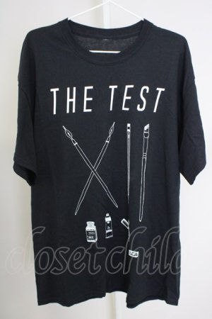 画像: KIYOHARU / test one Tシャツ  ブラック T-24-07-05-023-el-ts-YM-ZT416