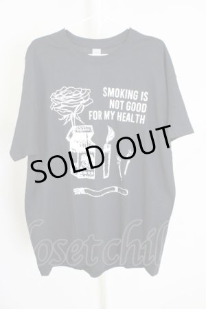 画像: MARDI GRAS / Enjoy Smoking　Tシャツ XL ブラック T-24-07-10-023-MA-ts-YM-ZT410