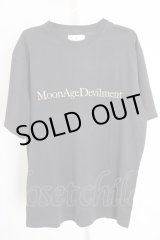 画像: Moonage Devilment（清春） / 【タグ付き】GLAM ADDICTION LIMITED　Tシャツ F ブラックｘゴールド T-24-07-10-029-0-ts-YM-ZT