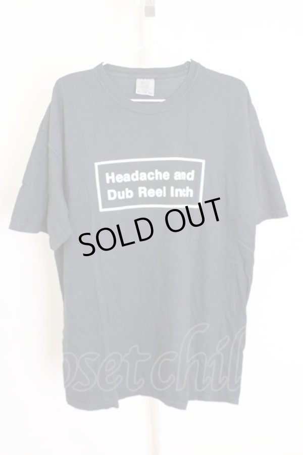 画像1: MARDI GRAS / Headache and Dub Reel Inch Tシャツ XL ホワイト T-24-07-10-030-MA-ts-YM-ZT (1)