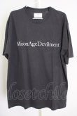 画像1: Moonage Devilment（清春） / 【タグ付き】GLAM ADDICTION LIMITED　Tシャツ F ブラックｘシルバー T-24-07-10-031-0-ts-YM-ZT (1)