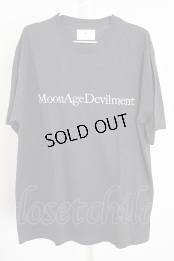 画像1: Moonage Devilment（清春） / 【タグ付き】GLAM ADDICTION LIMITED　Tシャツ F ブラックｘシルバー T-24-07-10-031-0-ts-YM-ZT (1)