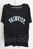 画像1: Moonage Devilment（清春） / VAINVICEポケットTシャツ 44 ブラック T-24-07-10-040-0-ts-YM-ZT420 (1)