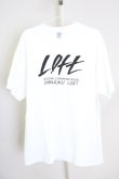 画像1: KIYOHARU / LOFT　Tシャツ「LIVE HOUSE NEVER DIE」 XL ホワイト T-24-07-10-007-0-ts-YM-ZT406 (1)