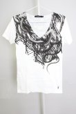 画像1: CIVARIZE / Boa パイソンプリントTシャツ’18SS 44 ホワイト T-24-08-02-004-CI-ts-YM-ZT (1)