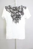 画像2: CIVARIZE / Boa パイソンプリントTシャツ’18SS 44 ホワイト T-24-08-02-004-CI-ts-YM-ZT (2)