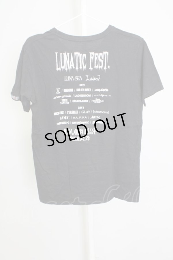 画像2: LUNATIC FEST / Tシャツ  ブラック T-24-08-02-017-LF-ts-YM-ZT315 (2)