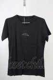 画像1: GOSTAR DE FUGA / 【タグ付き】プリントTシャツ’21SS 44 ブラック T-24-08-08-022-GO-ts-YM-ZT (1)