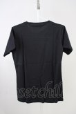 画像2: GOSTAR DE FUGA / 【タグ付き】プリントTシャツ’21SS 44 ブラック T-24-08-08-022-GO-ts-YM-ZT (2)