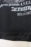 画像7: Zephyren / A.V.E.S.T project vol.17 S/S TEE - 圜(エン) - S ブラック T-24-09-11-018-Ze-ts-YM-ZT073 (7)