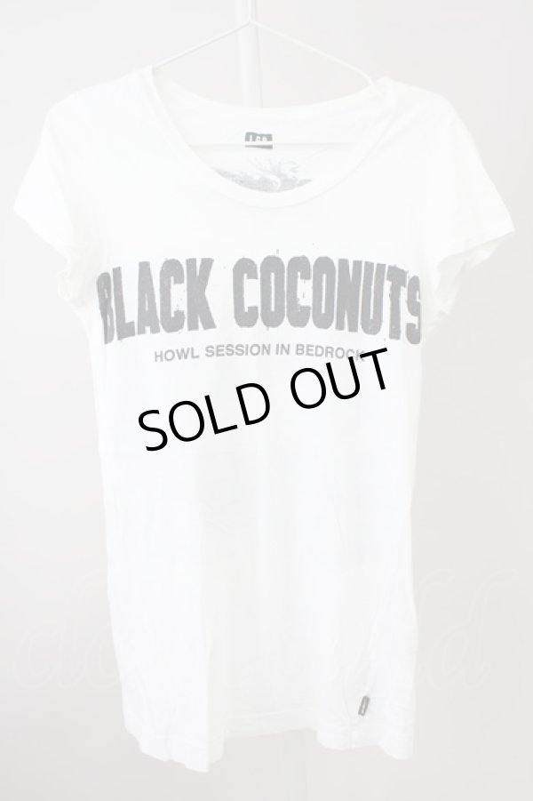 画像1: LGB / Tシャツ.BLACK COCONUTS-2/HSC 0 ホワイト T-24-09-13-005-LG-ts-YM-ZT (1)