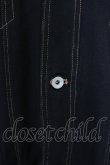 画像11: AFYF（rovtski） / バックパッチ LONG DENIM　Gジャン  ブラック T-24-09-24-008-AF-ou-YM-ZT (11)