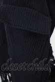 画像7: A.F ARTEFACT / コート.FEMME SLEEVE-LESS KNIT HOODED COAT 1 ブラック T-24-12-07-001-A.-ou-YM-ZT374 (7)