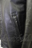 画像6: LITHIUM HOMME / COW LEATHER SINGLE RIDERS レザージャケット 44 ブラック T-25-01-15-027-LI-ja-YM-ZT (6)