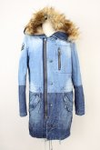 画像1: SMACK ENGINEER / DENIM MOZ COAT コート L ライトインディゴ T-25-02-07-007-SM-ou-YM-ZT (1)