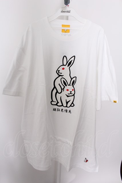 【SALE】#FR2 Tシャツ.【タグ付き】撫子オープン記念TENGA /ホワイト/XL  O-22-06-17-019w-1-ts-ET-m-YM-ZT319