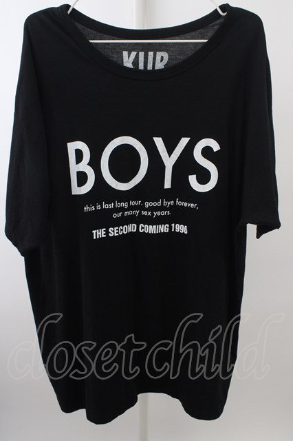 【SALE】KUROYUME Tシャツ.BOYS ONLY T-23-03-15-007l-1-ba-KU-KU-YM-ZT543