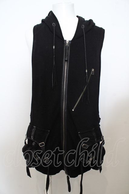 KMRii ベスト.BLACK RAVEN VEST /ブラック/ O-23-05-31-029w-1-to-KM-m