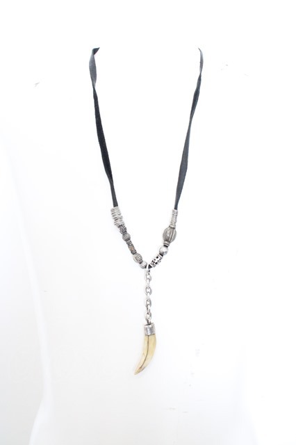 超可爱 【SALE】gunda（ガンダ） ネックレス.FANG 17-30 NECKLACE ONE